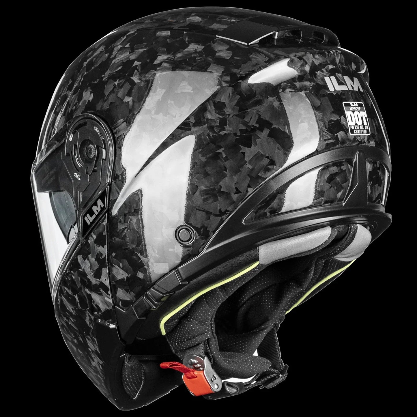 ILM Carbon Fiber Motorcycle Modular Helmets DOT ECE Model MF529F - motorcycle - accessories - iron - horse - accessories