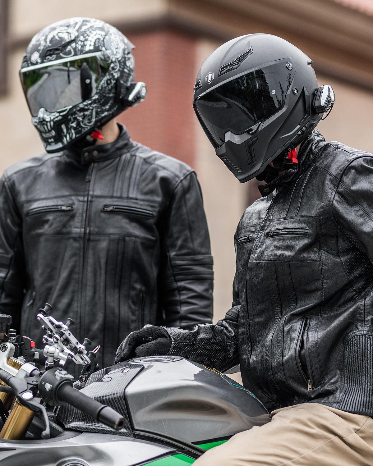 motorcycle headset for group rider communication