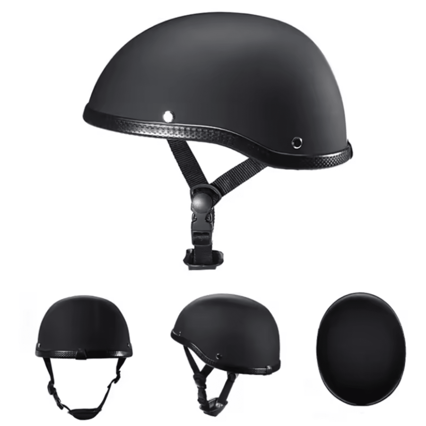 Vintage Motorcycle CruiserHalf Half Helmet - motorcycle - accessories - iron - horse - accessories