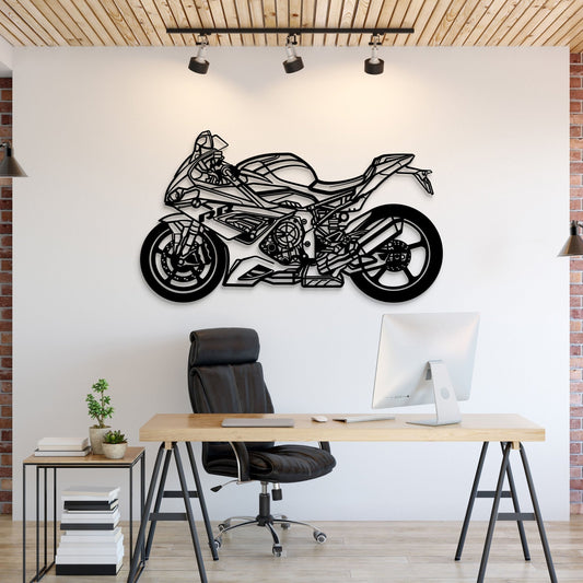 2022 S1000RR Metal Motorcycle Wall Art - MT1386 - motorcycle - accessories - iron - horse - accessories