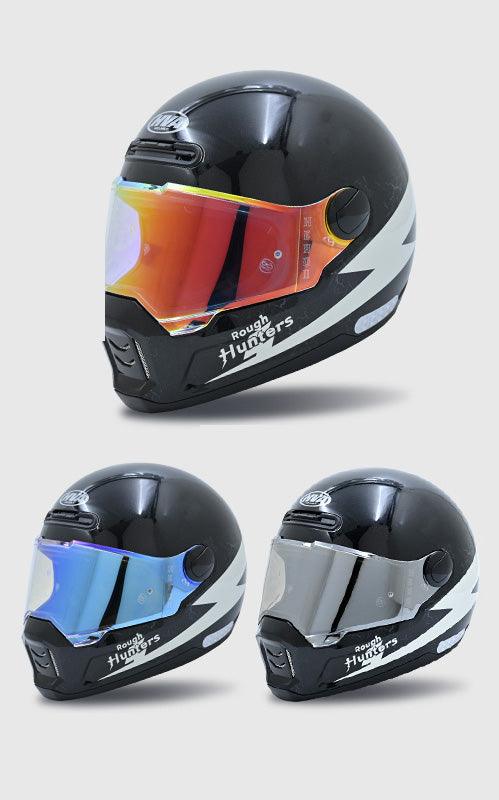 HVA™ Retro Full - Face Motorcycle Helmet - motorcycle - accessories - iron - horse - accessories