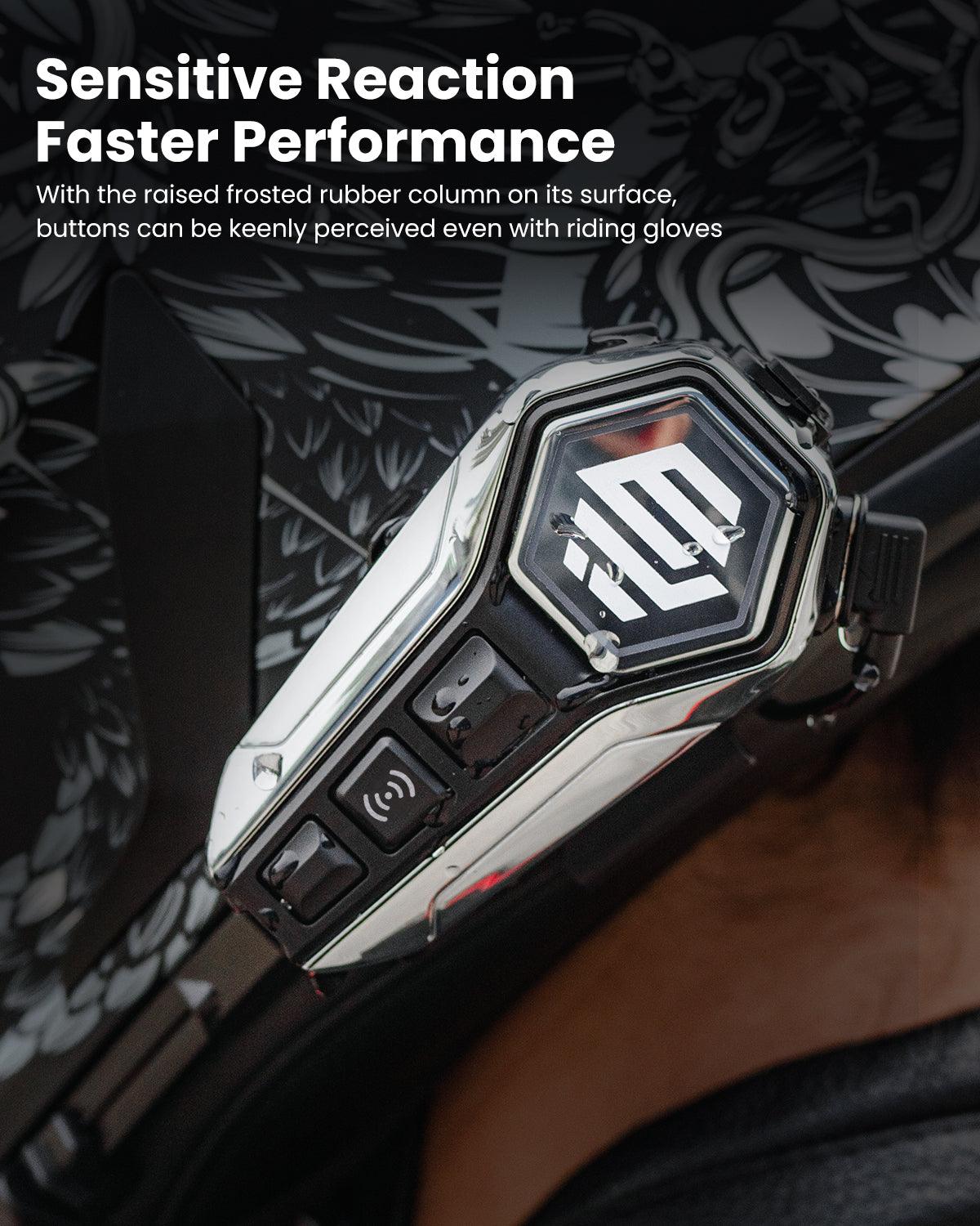 motorcycle bluetooth headset with intercom system