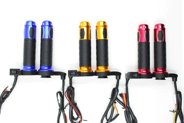 12V Heated Grips for Motorcycle Accessories - motorcycle - accessories - iron - horse - accessories