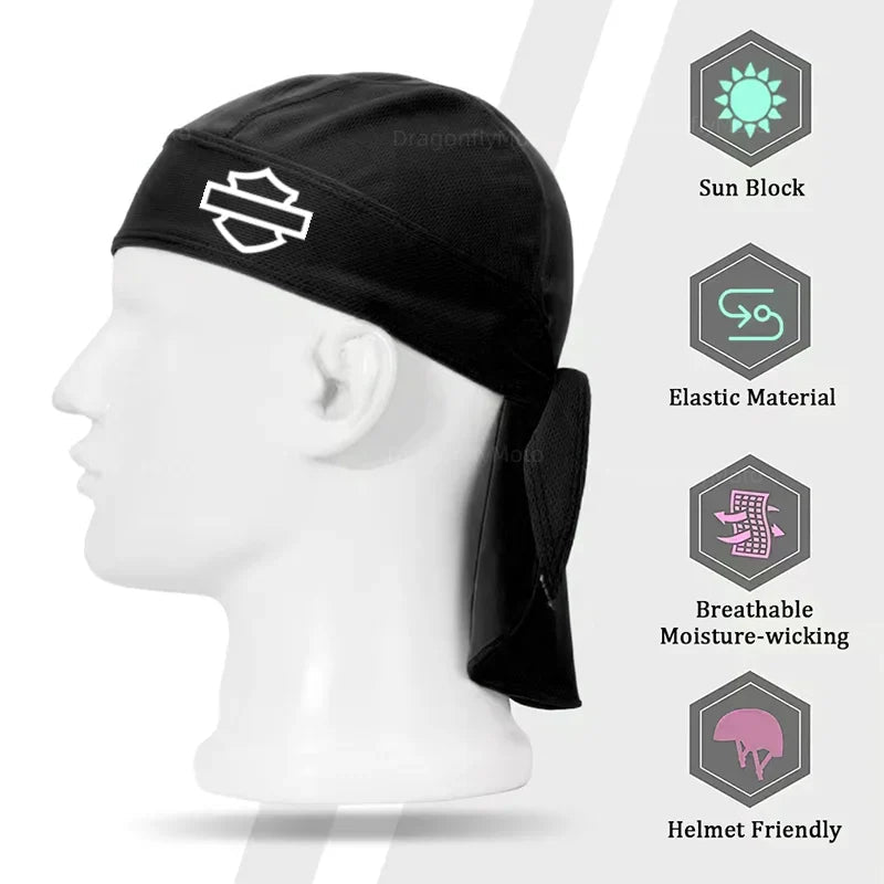 Summer Quick Dry Breathable Pirate Hat - motorcycle - accessories - iron - horse - accessories