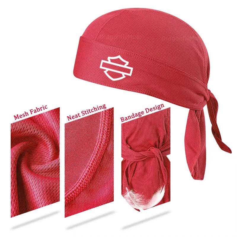 Summer Quick Dry Breathable Pirate Hat - motorcycle - accessories - iron - horse - accessories