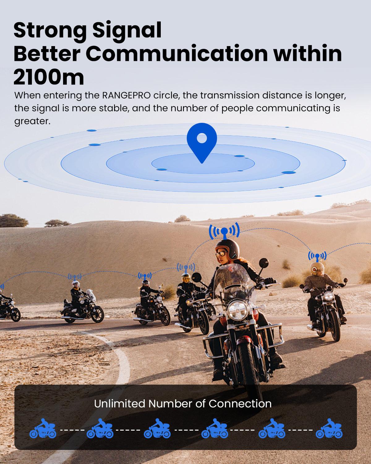 waterproof motorcycle bluetooth headset
