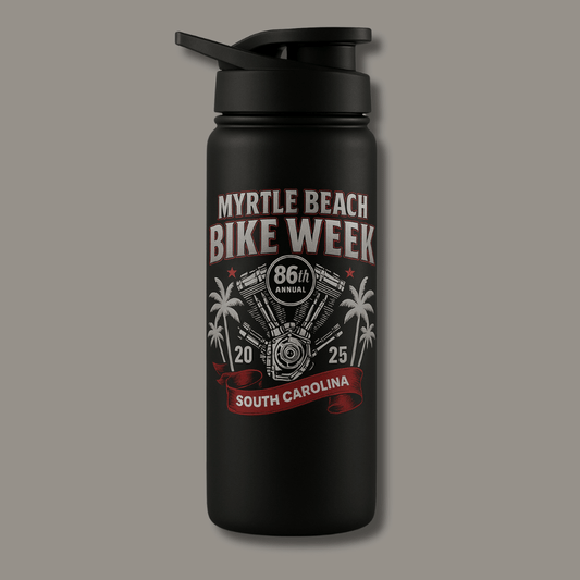 Fuel Up – MBBW 2025 Stainless Steel Bottle Series - motorcycle - accessories - iron - horse - accessories