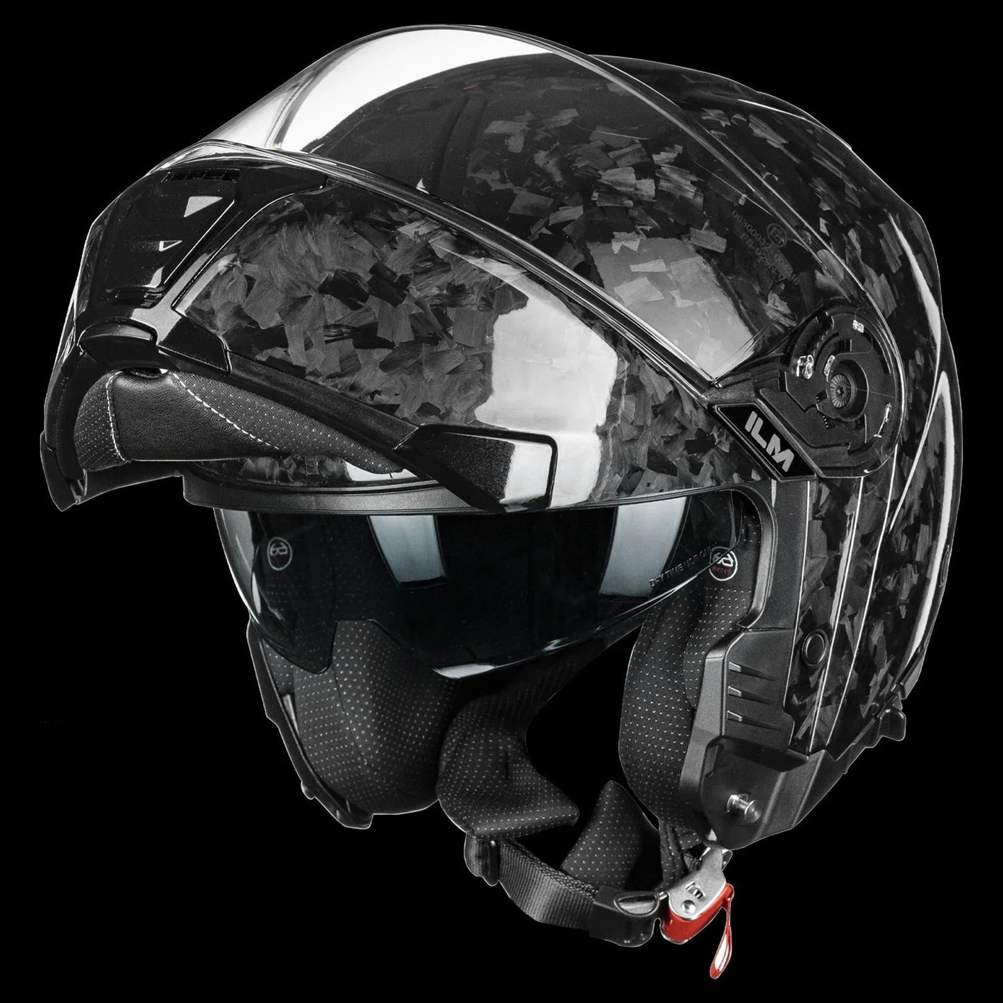 ILM Carbon Fiber Motorcycle Modular Helmets DOT ECE Model MF529F - motorcycle - accessories - iron - horse - accessories