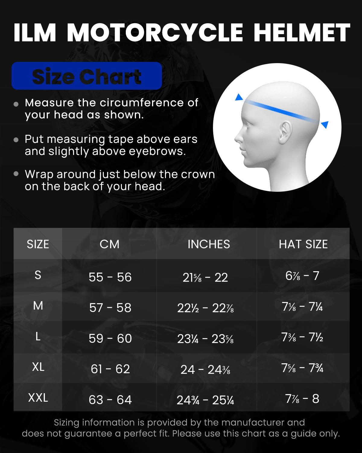 ILM Full Face MIPS Motorcycle Helmet Model 129M - motorcycle - accessories - iron - horse - accessories
