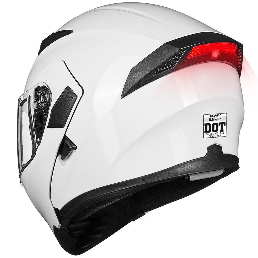 ILM Motorcycle Modular Full Face Helmet Model 902LED - motorcycle - accessories - iron - horse - accessories