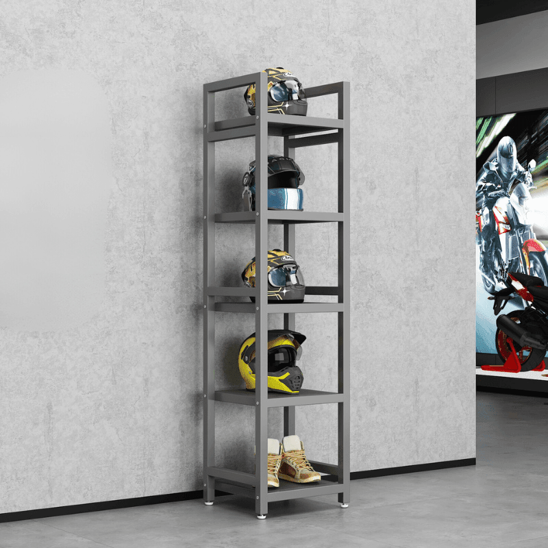 HSQ™ Motorcycle Gear Storage/Display Rack - motorcycle - accessories - iron - horse - accessories