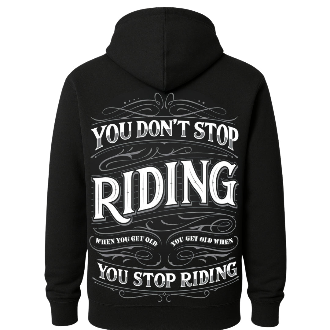 Quotes Biker Hoodie - motorcycle - accessories - iron - horse - accessories