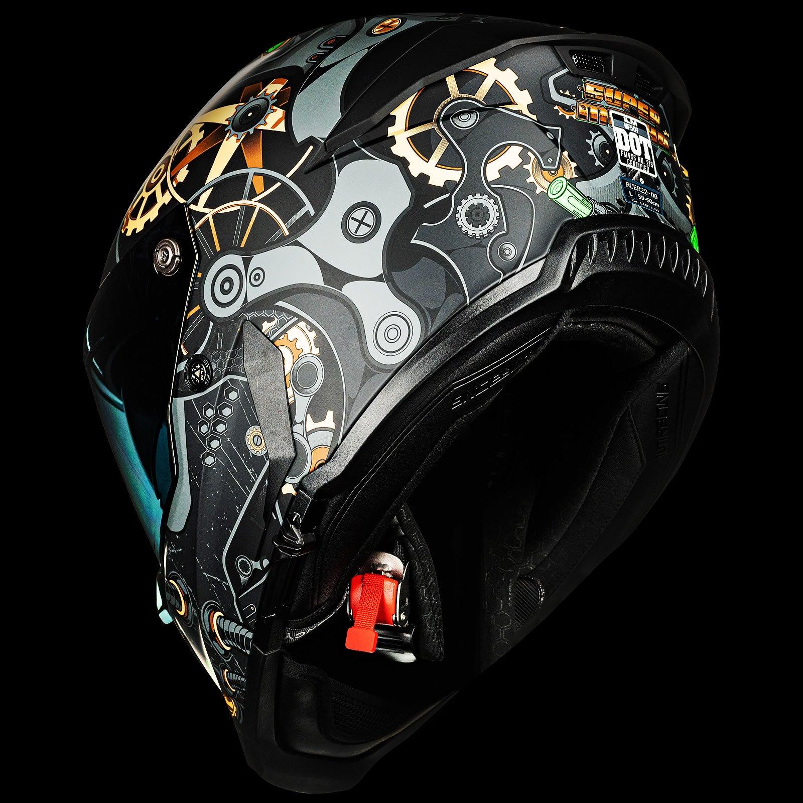 ILM Full Face Motorcycle Helmets Racing Helmet Model MF509 - motorcycle - accessories - iron - horse - accessories