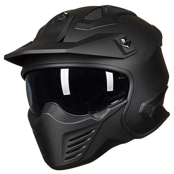 ILM Open Face Motorcycle 3/4 Half Helmet Model 726X - motorcycle - accessories - iron - horse - accessories