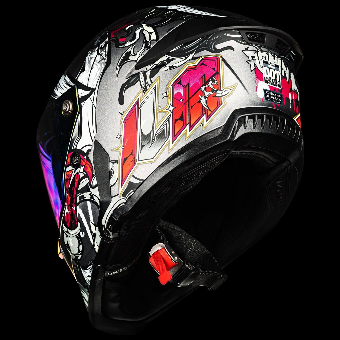 ILM Full Face Motorcycle Helmets Racing Helmet Model MF509 - motorcycle - accessories - iron - horse - accessories