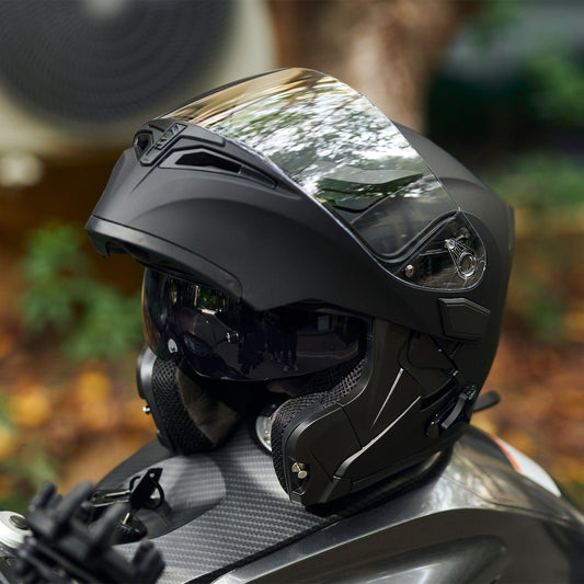 ILM Motorcycle Modular Full Face Helmet Model 902 - motorcycle - accessories - iron - horse - accessories