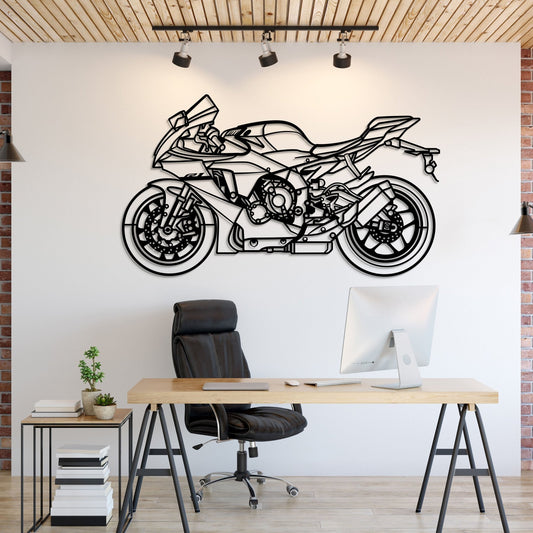 2024 YZF - R1 Metal Motorcycle Wall Art - MT1424 - motorcycle - accessories - iron - horse - accessories