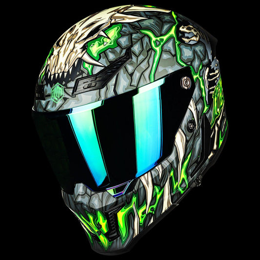 ILM Full Face Motorcycle Helmets Racing Helmet Model MF509 - motorcycle - accessories - iron - horse - accessories