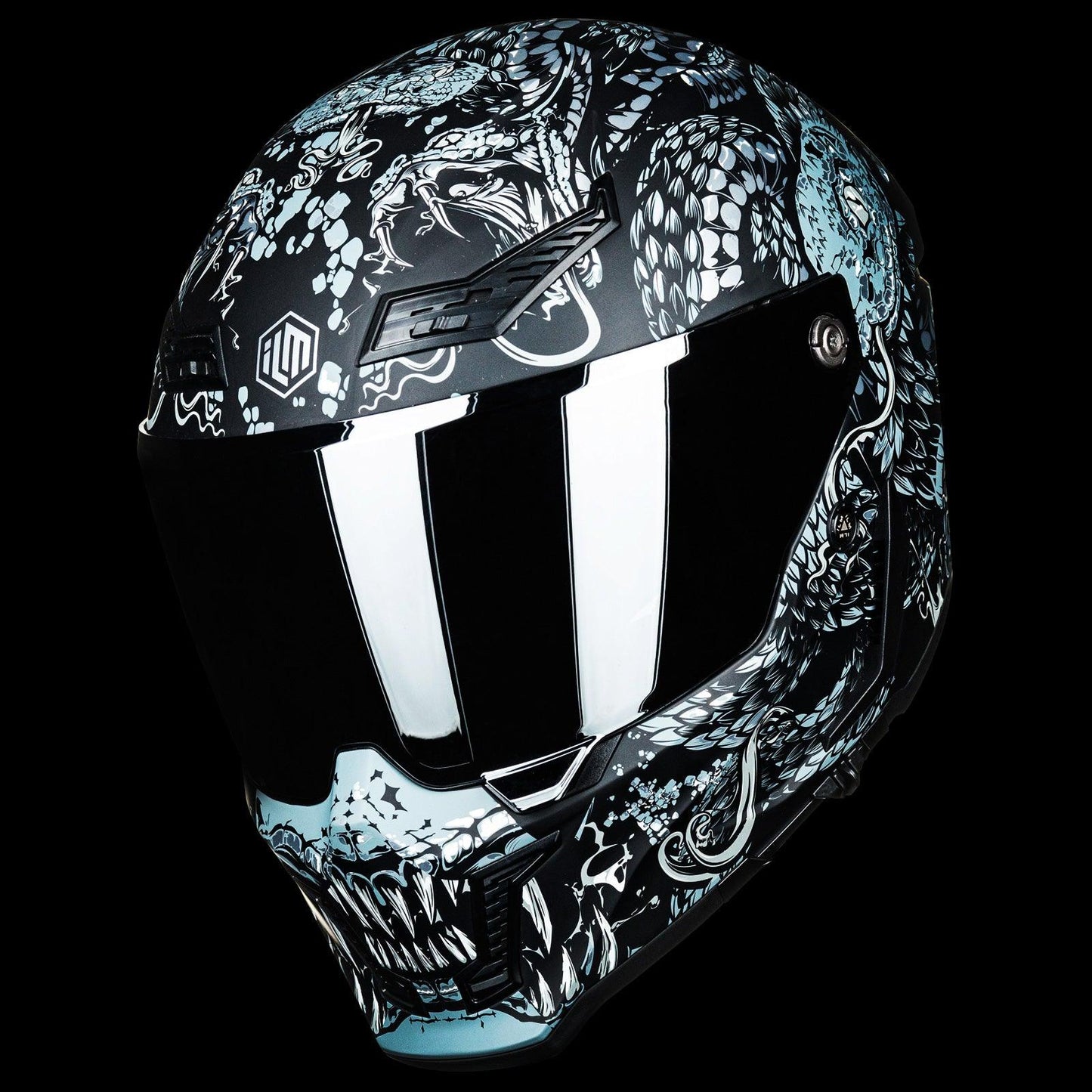 ILM Full Face Motorcycle Helmets Racing Helmet Model MF509 - motorcycle - accessories - iron - horse - accessories