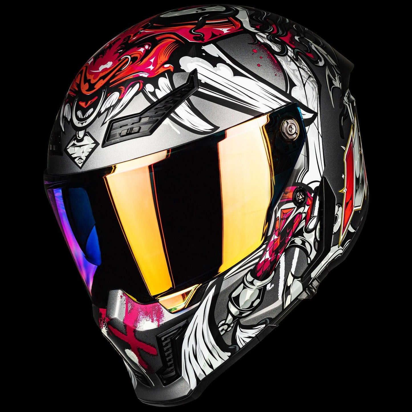 ILM Full Face Motorcycle Helmets Racing Helmet Model MF509 - motorcycle - accessories - iron - horse - accessories