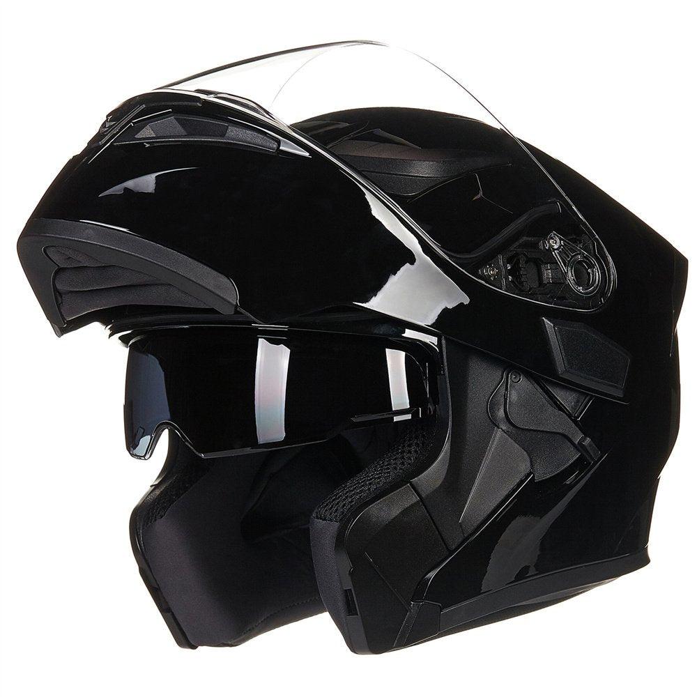 ILM Motorcycle Modular Full Face Helmet Model 902LED - motorcycle - accessories - iron - horse - accessories
