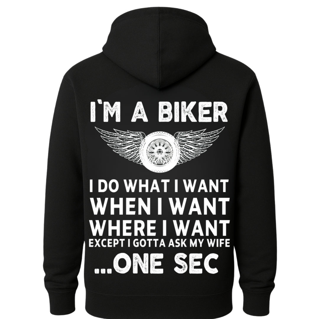 Quotes Biker Hoodie - motorcycle - accessories - iron - horse - accessories