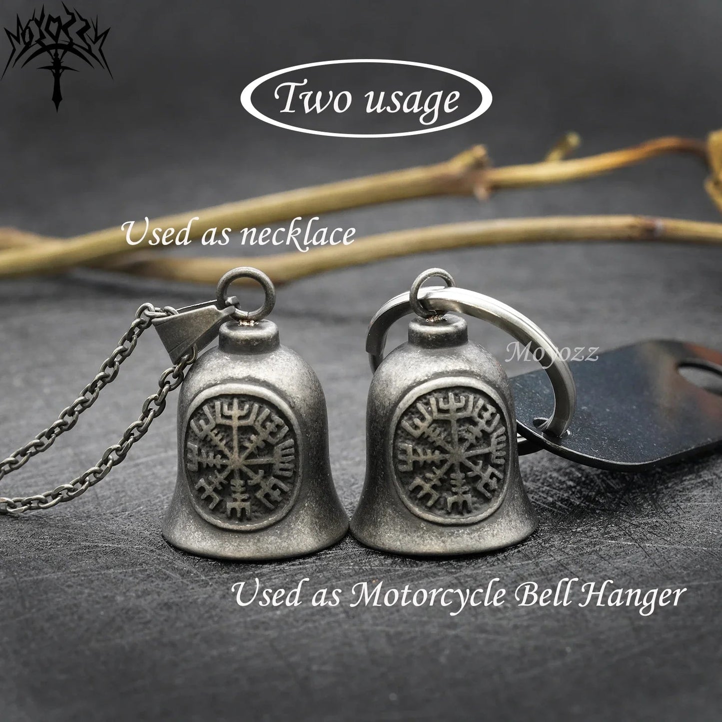 Skull Rider Bell – Born to Raise Hell - motorcycle - accessories - iron - horse - accessories