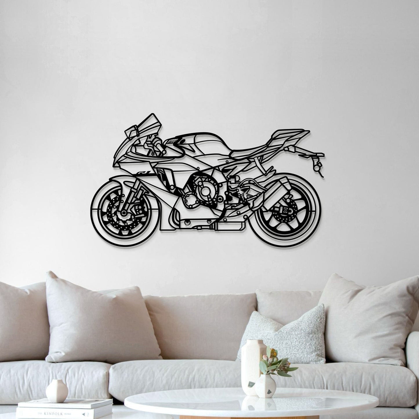 2024 YZF - R1 Metal Motorcycle Wall Art - MT1424 - motorcycle - accessories - iron - horse - accessories