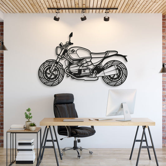 2017 R Nine T Metal Motorcycle Wall Art - MT1384 - motorcycle - accessories - iron - horse - accessories