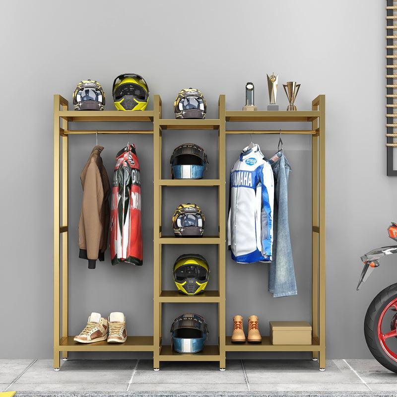 HSQ™ Motorcycle Gear Storage/Display Rack - motorcycle - accessories - iron - horse - accessories