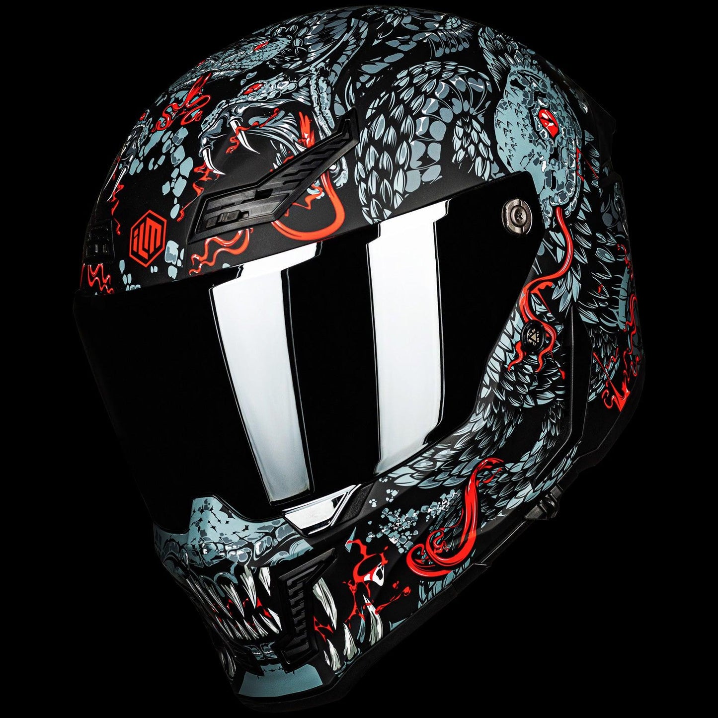 ILM Full Face Motorcycle Helmets Racing Helmet Model MF509 - motorcycle - accessories - iron - horse - accessories