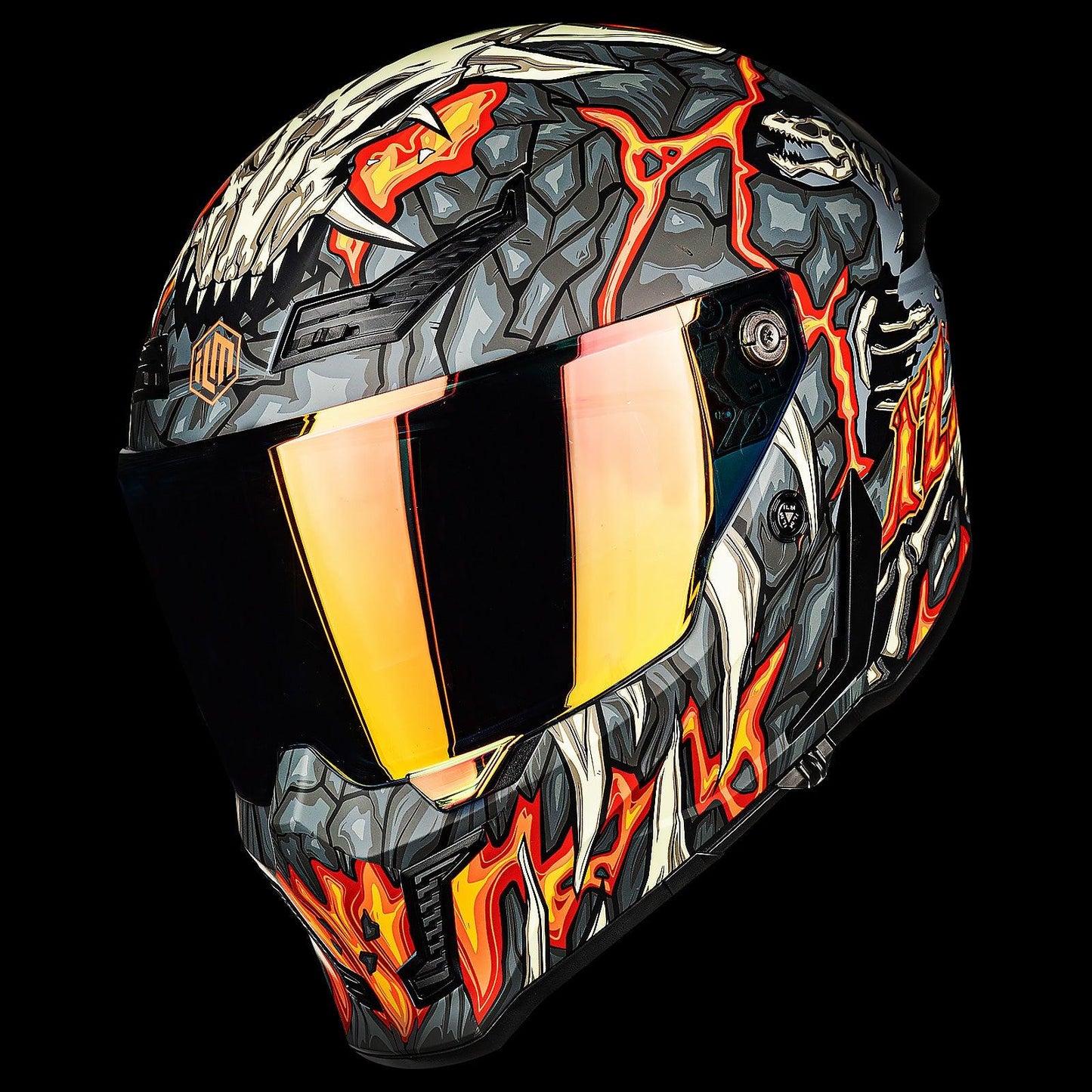 ILM Full Face Motorcycle Helmets Racing Helmet Model MF509 - motorcycle - accessories - iron - horse - accessories