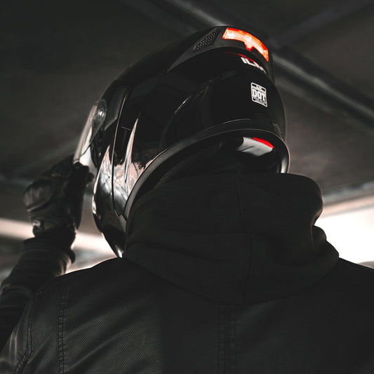 ILM Motorcycle Modular Full Face Helmet Model 902LED - motorcycle - accessories - iron - horse - accessories