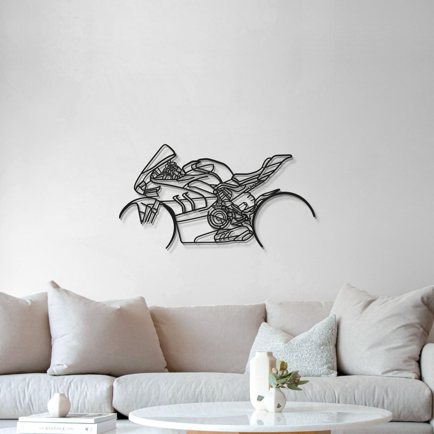 V4SP Metal Motorcycle Wall Art - MT1105 - motorcycle - accessories - iron - horse - accessories