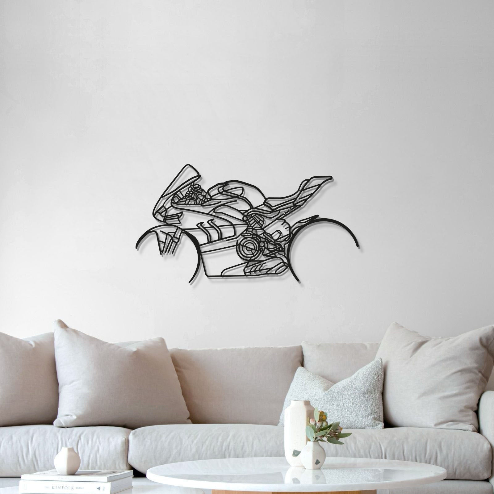 V4SP Metal Motorcycle Wall Art - MT1105 - motorcycle - accessories - iron - horse - accessories