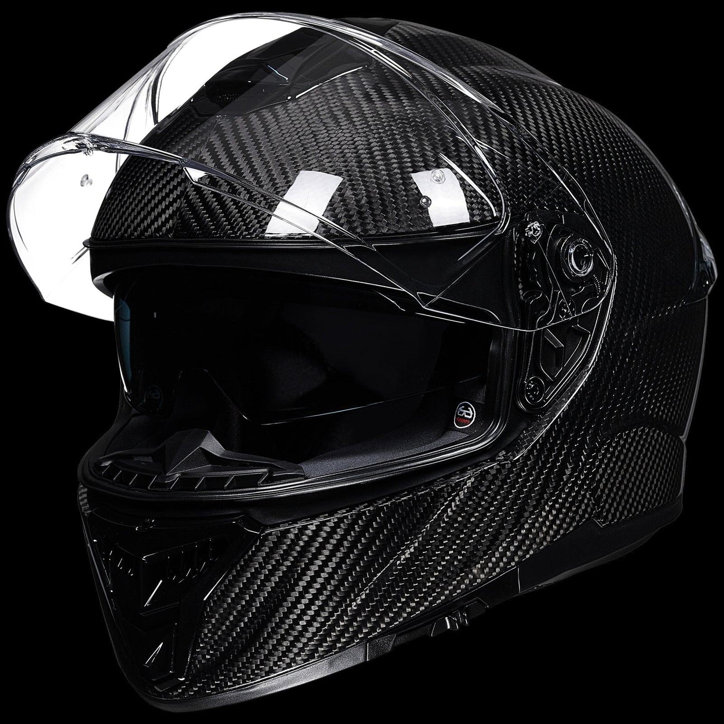 ILM Full Face Motorcycle Carbon Fiber Helmet Model 861C - motorcycle - accessories - iron - horse - accessories