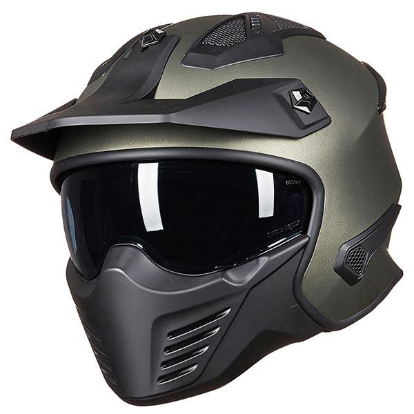 ILM Open Face Motorcycle 3/4 Half Helmet Model 726X - motorcycle - accessories - iron - horse - accessories