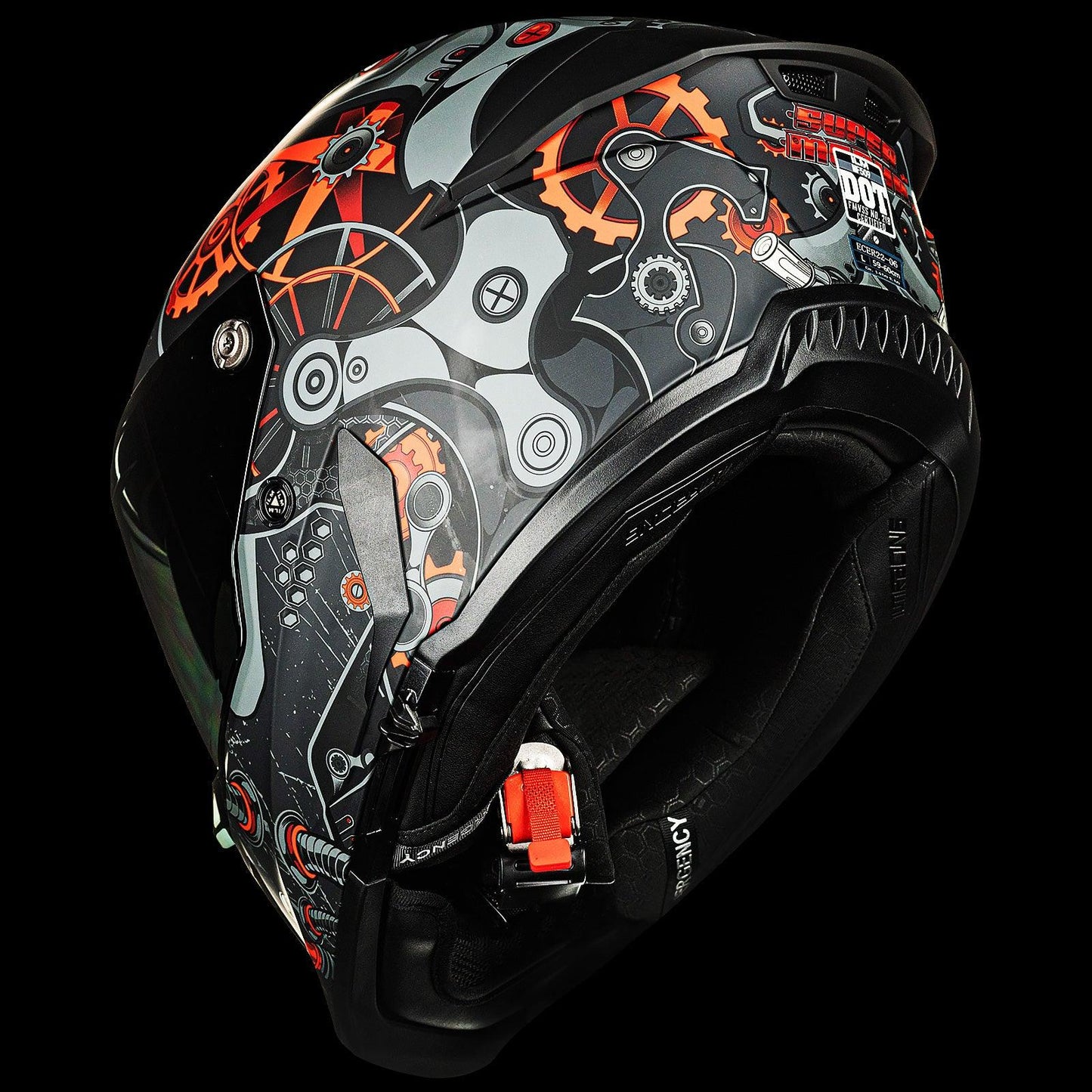 ILM Full Face Motorcycle Helmets Racing Helmet Model MF509 - motorcycle - accessories - iron - horse - accessories