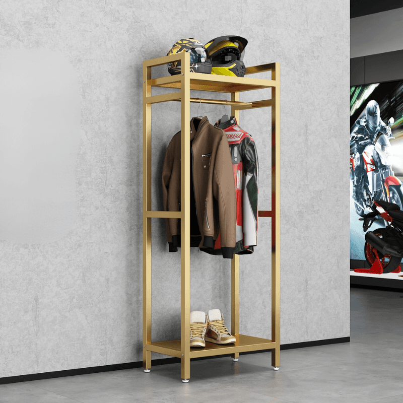 HSQ™ Motorcycle Gear Storage/Display Rack - motorcycle - accessories - iron - horse - accessories