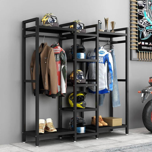 HSQ™ Motorcycle Gear Storage/Display Rack - motorcycle - accessories - iron - horse - accessories