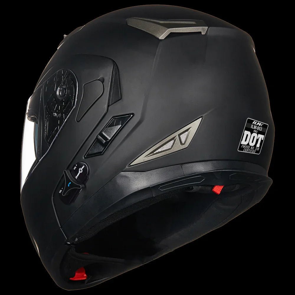 ILM Bluetooth Full Face Motorcycle Helmet