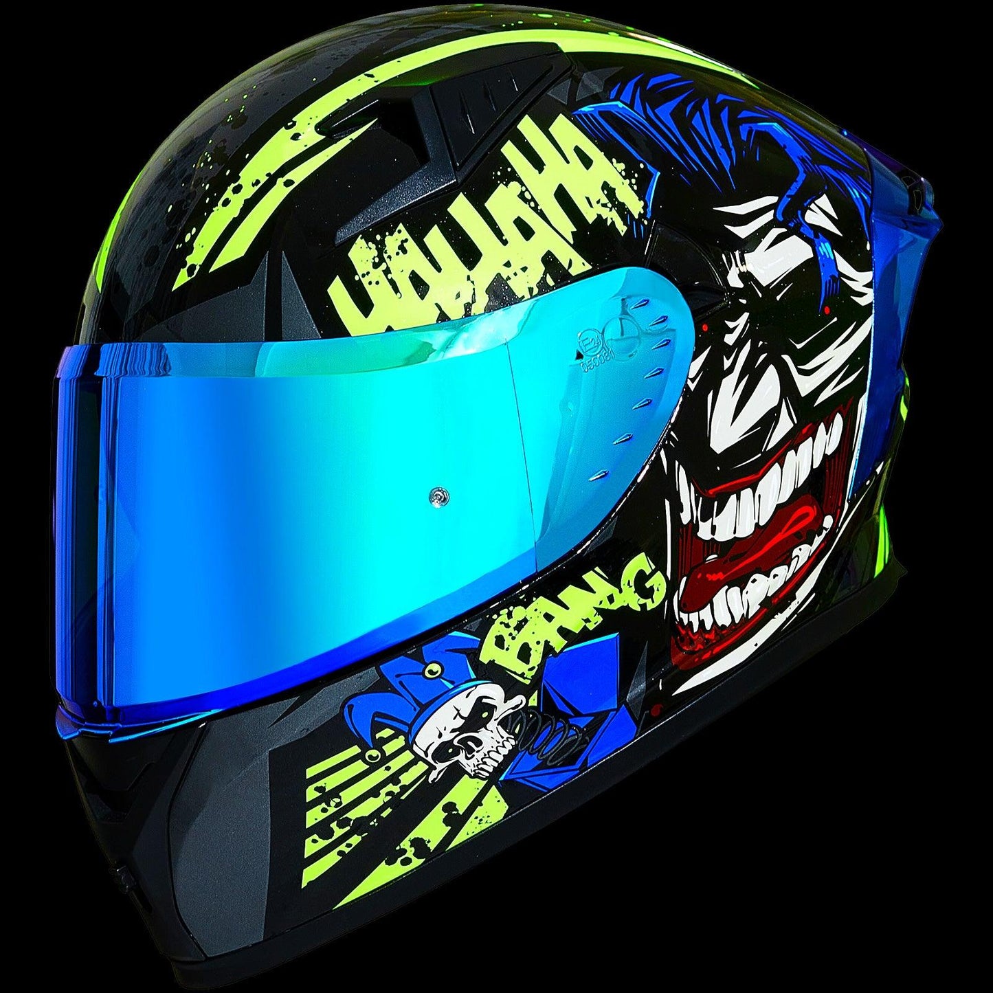 ILM Full Face Motorcycle Helmet Model Z501 - motorcycle - accessories - iron - horse - accessories