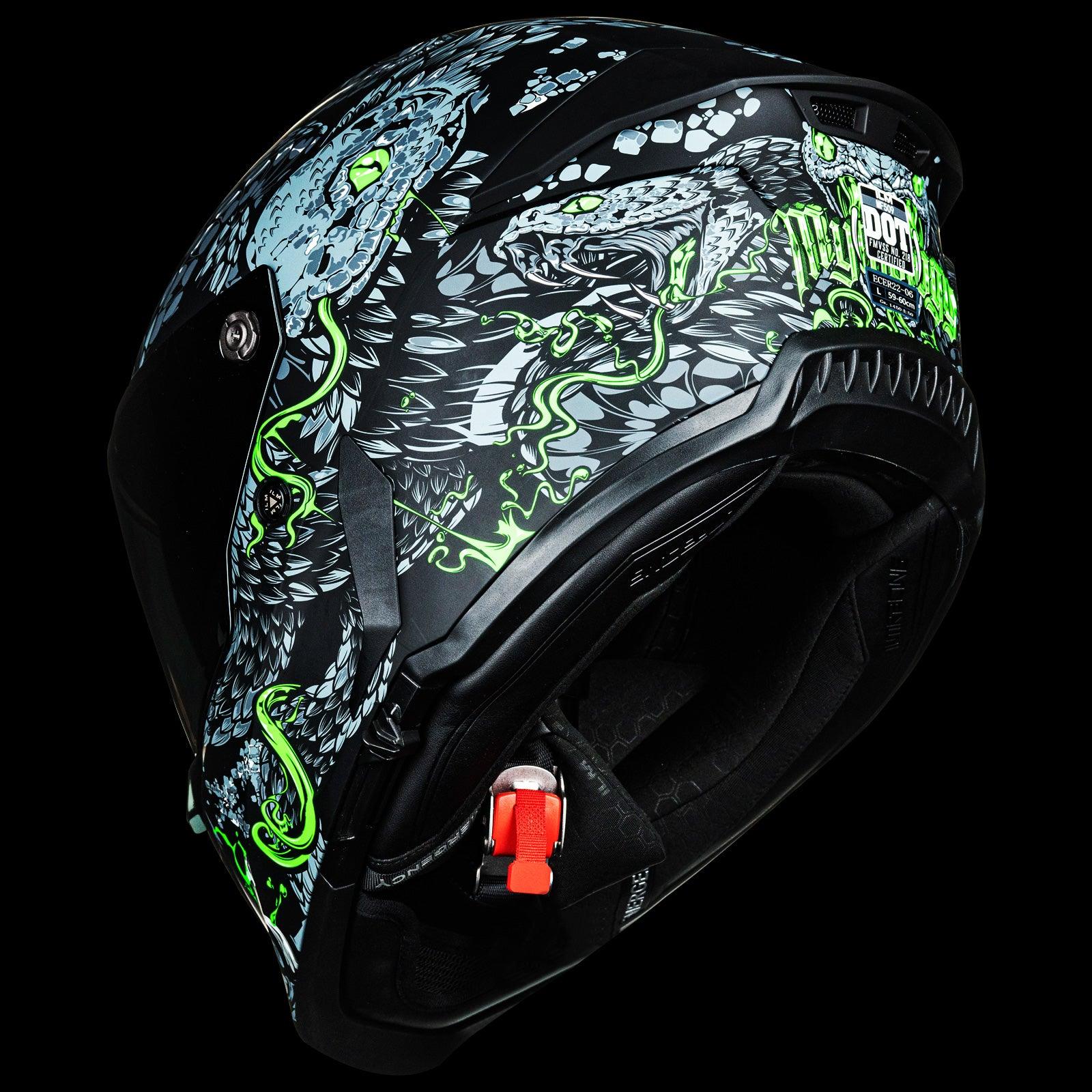 ILM Full Face Motorcycle Helmets Racing Helmet Model MF509 - motorcycle - accessories - iron - horse - accessories