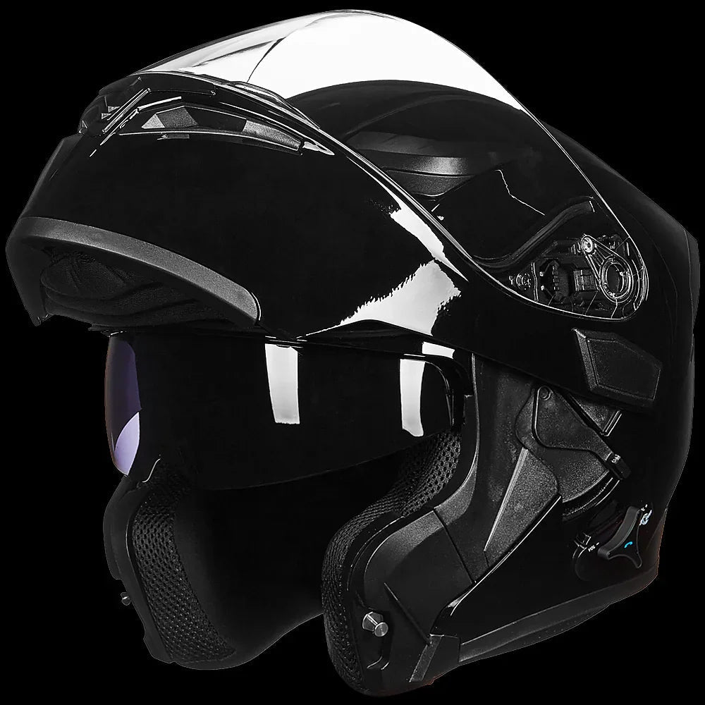 ILM Modular Flip up Full Face Bluetooth Motorcycle Helmet Model 902BT - motorcycle - accessories - iron - horse - accessories