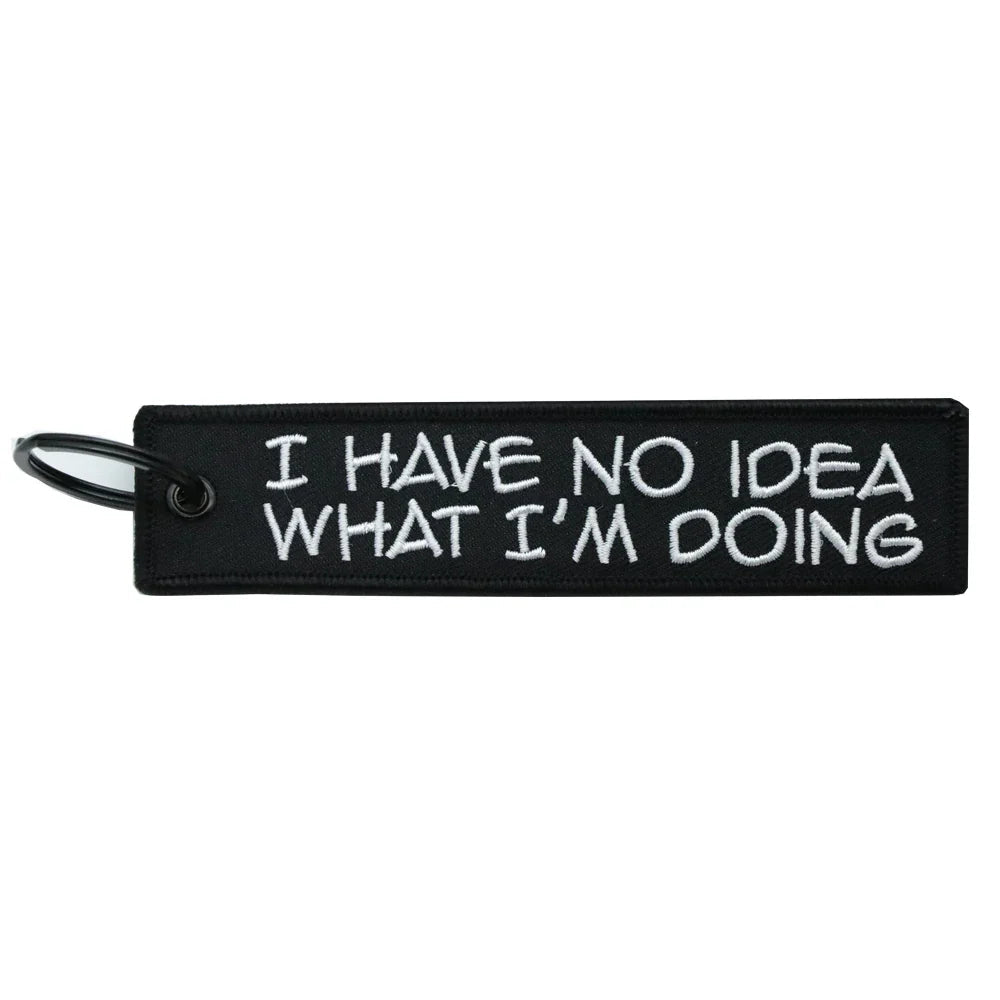 I Have No Idea - Motorcycle Keychain - motorcycle - accessories - iron - horse - accessories