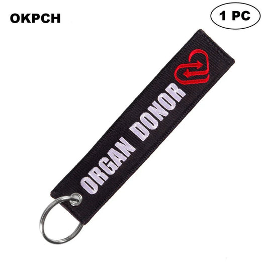 Organ Donor - Motorcycle Keychain - motorcycle - accessories - iron - horse - accessories