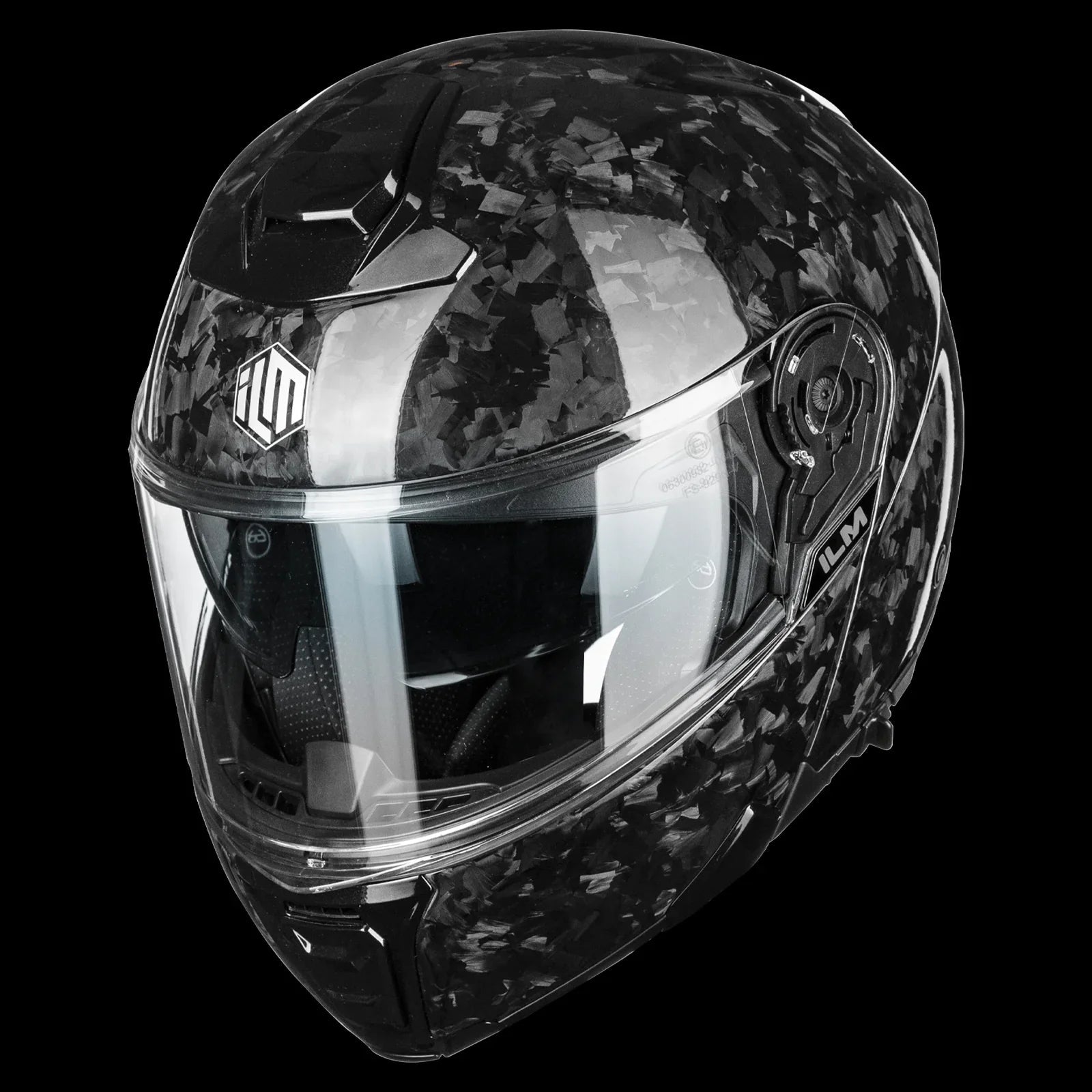 ILM Carbon Fiber Motorcycle Modular Helmets DOT ECE Model MF529F - motorcycle - accessories - iron - horse - accessories