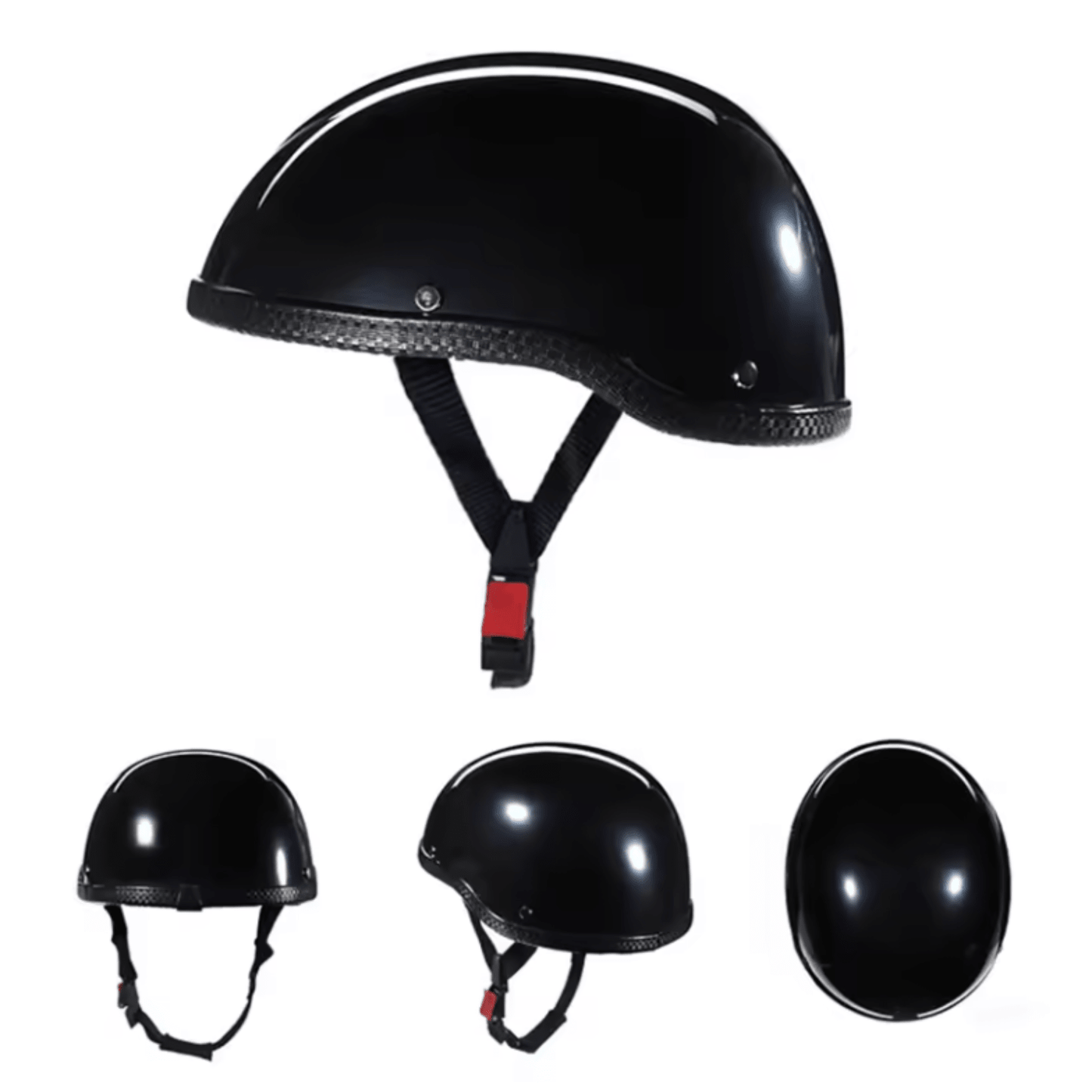 Vintage Motorcycle CruiserHalf Half Helmet - motorcycle - accessories - iron - horse - accessories