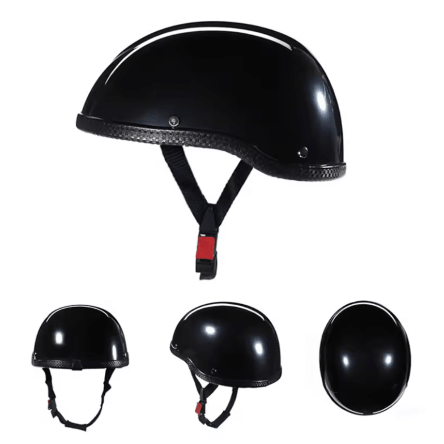 Vintage Motorcycle CruiserHalf Half Helmet - motorcycle - accessories - iron - horse - accessories
