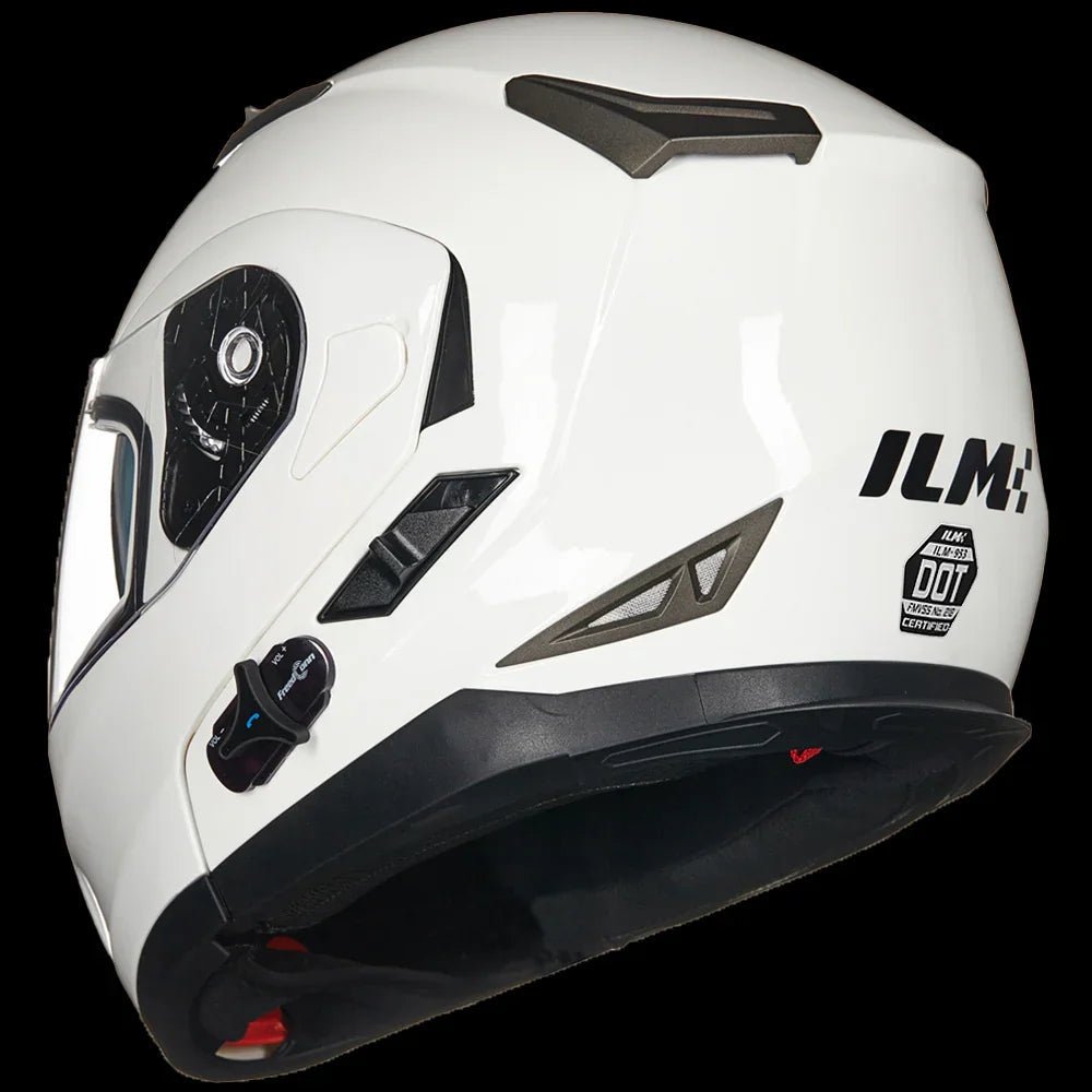ILM Bluetooth Flip Up Full Face Helmet
